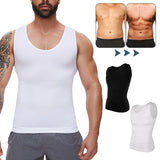 Men Body Shaper Slimming Compression Vest Undershirt Sexy Waist Trainer Tank Top Belly Control Workout Weight Loss Shapewear