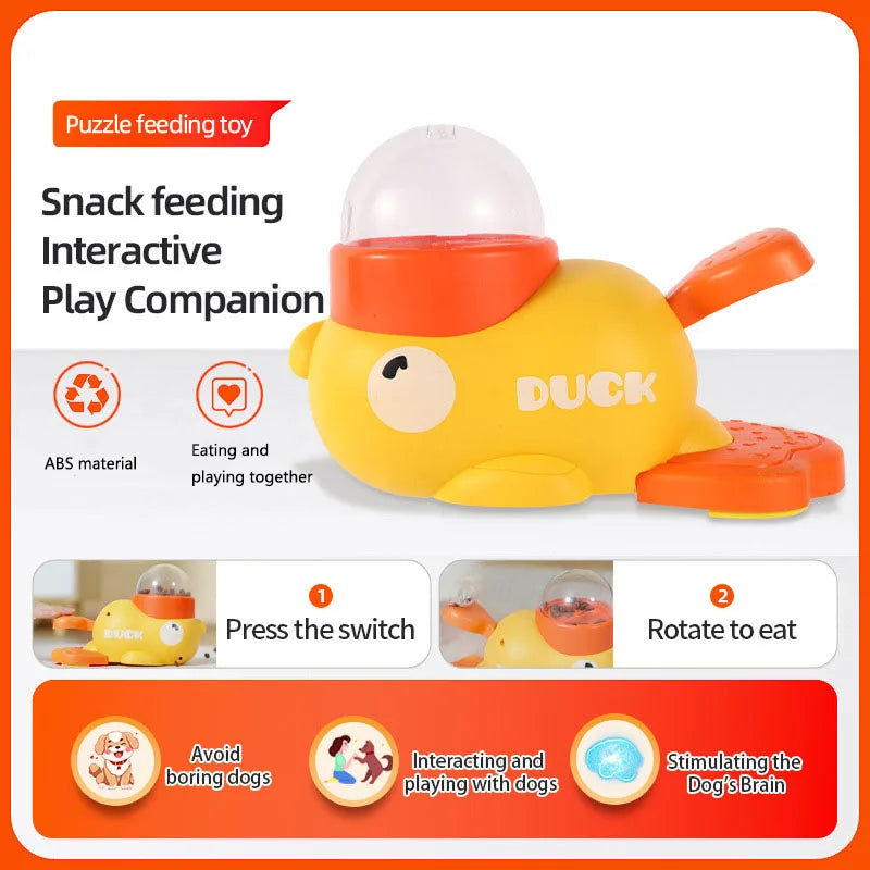 Duck Interactive Pet Feeder & Puzzle Toy