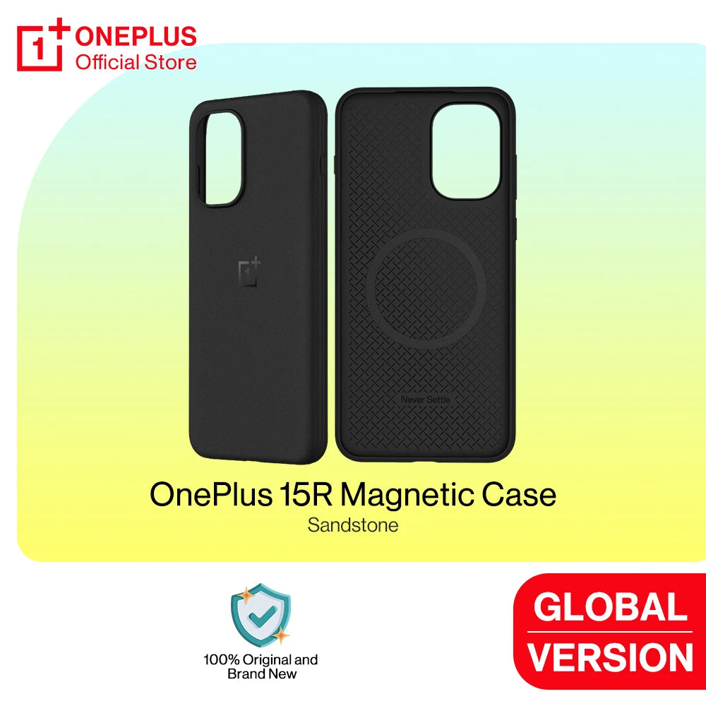 OnePlus 15R Magnetic Case with Built-In Ring