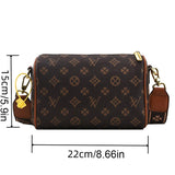 Luxury Microfiber Leather Crossbody & Clutch