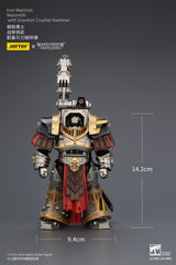 [IN STOCK]JOYTOY Warhammer 40K 1/18 Action Figure Iron Warriors Warsmithwith  Graviton Crusher Hammer figures Toys
