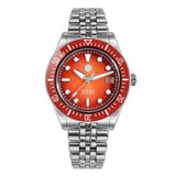 San Martin 40mm Men's Luxury Diver Watch Miyota 9015 Enamel Sunburst Dial Automatic Mechanical Wristwatch Waterproof 200m SN0148