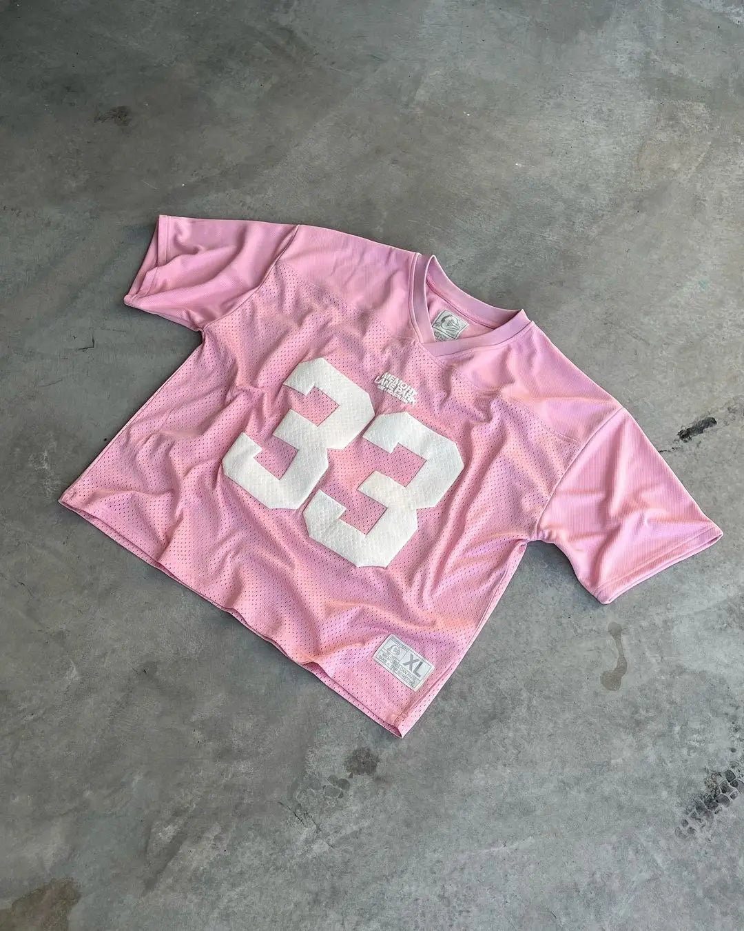 Y2K Retro Oversized Mesh Jersey
