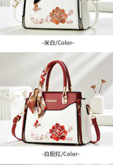 Women's Patchwork Shoulder & Crossbody Bag