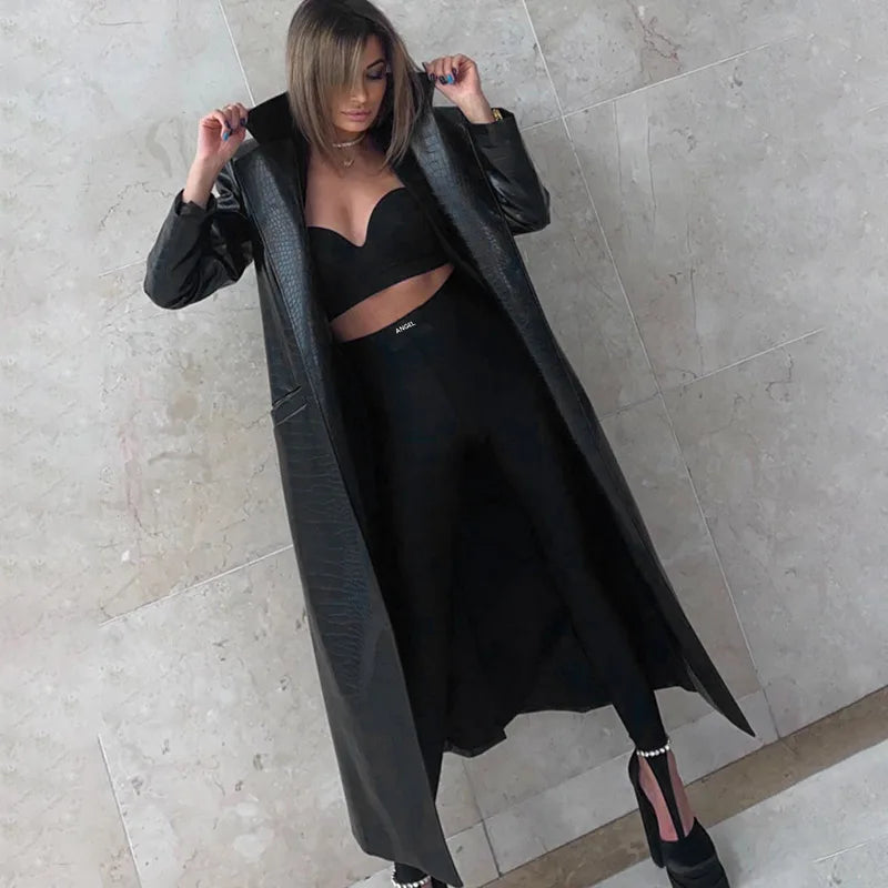 Women's Black Glitter Skinny Pants