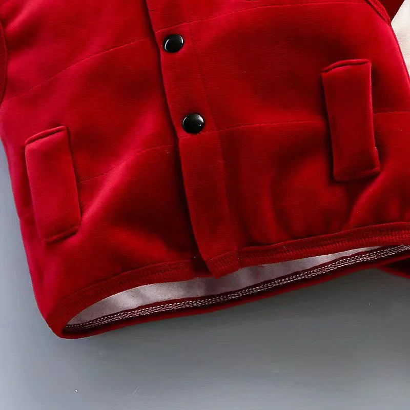 Children’s 3-Piece Padded Cartoon Outfit