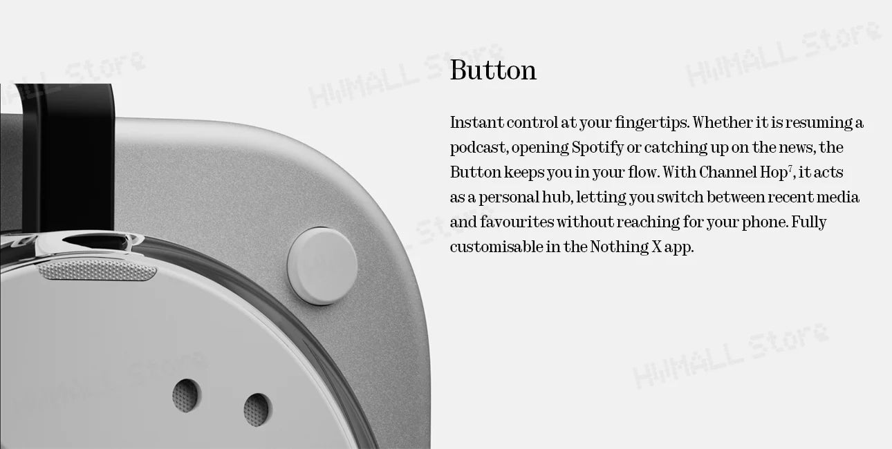 Nothing Headphone (1) Up to 80 hours of playback