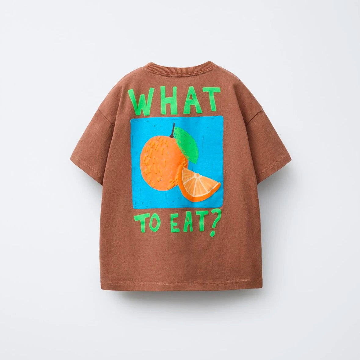 Solid Color Printed T-shirt For Kids Clothing Summer Short-sleeved Tops Fashion Simple Comfort Baby Girl And Boy Tshirts 1-7 Age