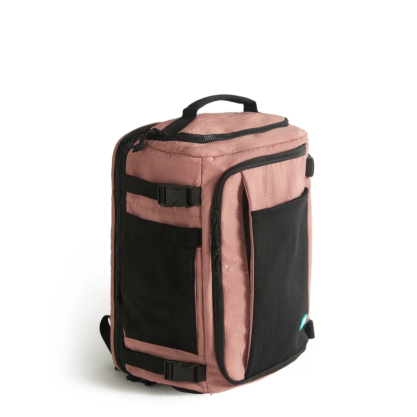 BAGSMART Men Women Travel Backpack with Shoe Compartment Airplane Compression Backpack Waterproof Anti‑theft Cabin Bag
