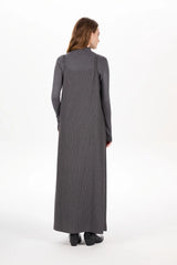 AW25 Pinstripe Collection – Knit & Slip Dress Set