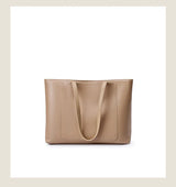 100% Genuine Leather Women's Bag Large Capacity Simple Fashion Cowhide Women Shoulder Bag Female Storage Handbag 2328