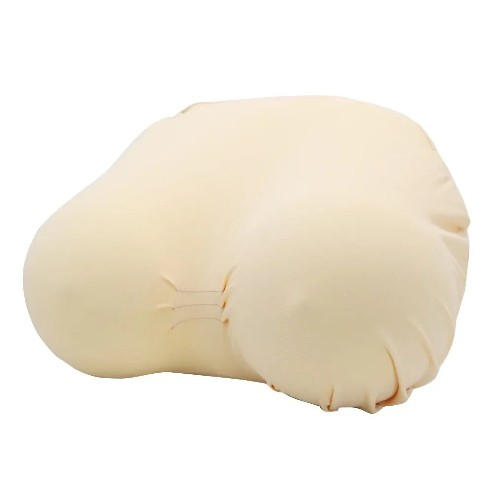 Slow Rebound Memory Foam Breast Pillow Realistic Female Chest Cushion for Sleeping Anxiety Relief Anime Lover Gift for Men Soft