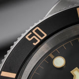 Watchdives WD7922 BB54 Watch VH31 Sweep Second Movement Sapphire Crystal 20bar Waterproof C3 Luminous 37mm Vintage Watches