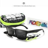 KDEAM Men's Polarized Sunglasses Square Casual Outdoors Sun Glasses Women Unisex Sunglass For Couple With New Package