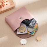 Custom Letters Fashion Women Short Wallet Genuine Leather Double Wallet Small Coin Purse Mini Credit Card Holder Key Storage Bag
