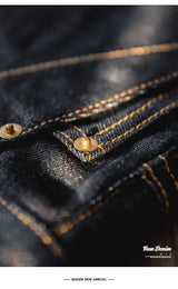 MADEN 13.5oz Heavyweight Selvedge Raw Denim Straight Jeans