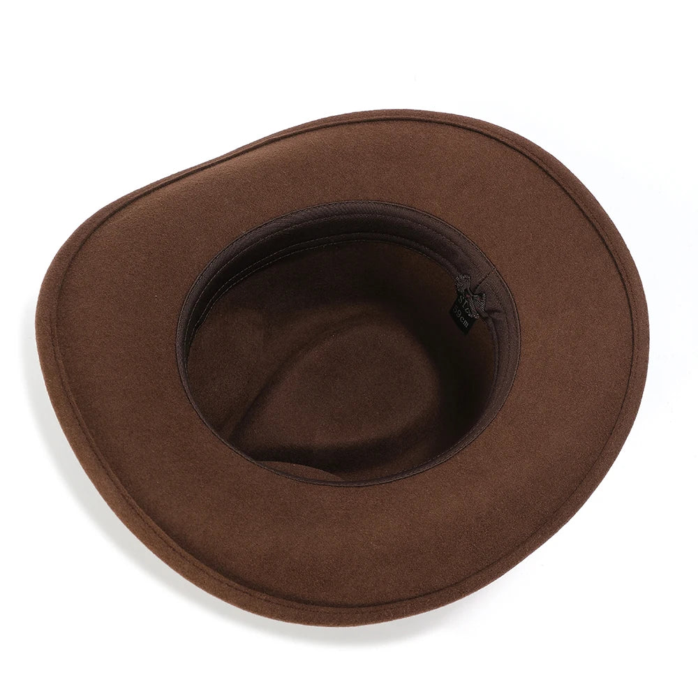 Men's Crushable Wool Felt Fedora | Adventure Outback Hat