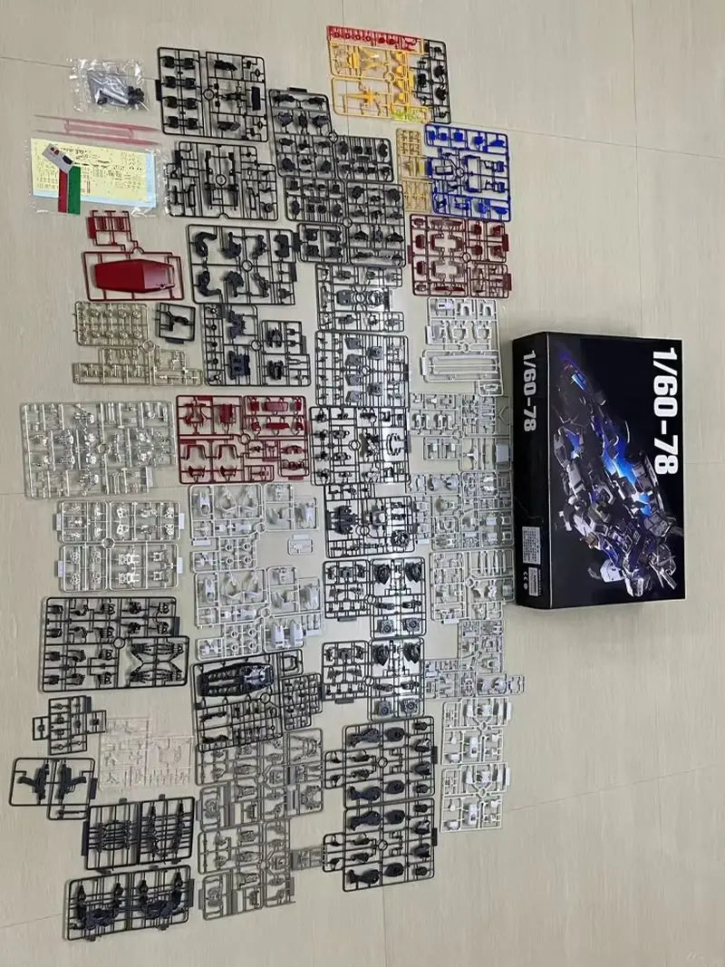 【IN STOCK】1/60 PGU 2.0 RX-78-2 High-Precision Framework Assembly Action Figure Doll Model Kit Figure Collection Toy Holiday Gift