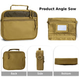 Tactical Men Toiletries Travel Bag Waterproof Organizer Women Makeup Neceser Bathroom Hook Wash Cosmetics Pouch Storage Pouch
