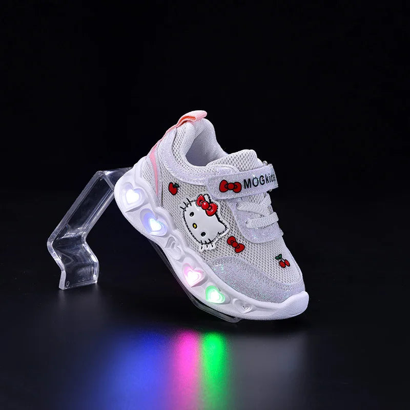 Kids’ LED Light-Up Cartoon Sneakers