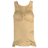 Women’s 2-in-1 Tummy Control Shapewear Tank Top with Padded Bra