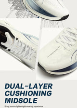 QIAODAN LH 600 Max Men's Running Shoes Breathable Sport Shoes 2026 Thick-soled Lightweight Jogging Sneakers QXB023254214R