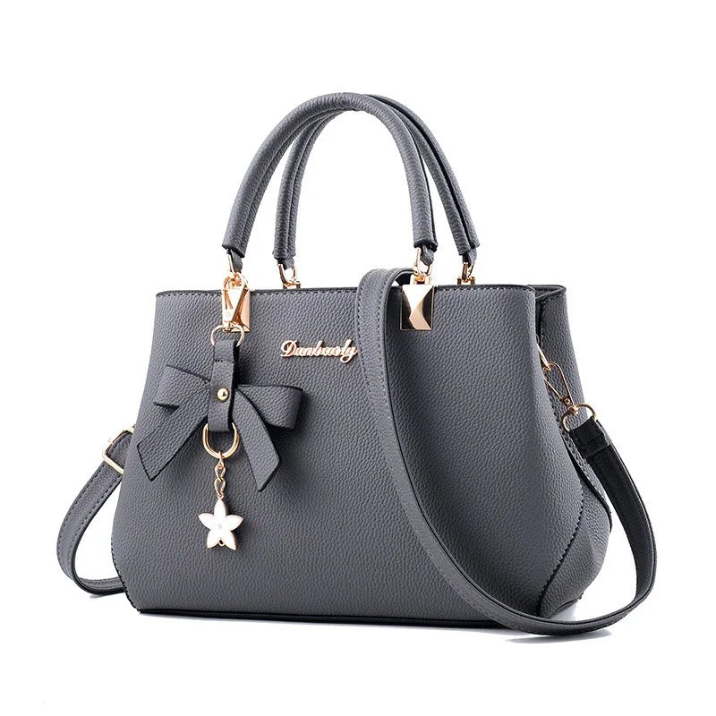 Women’s Bow Shell Bag: Trendy Autumn/Winter Shoulder & Messenger Bag