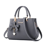 Women’s Bow Shell Bag: Trendy Autumn/Winter Shoulder & Messenger Bag