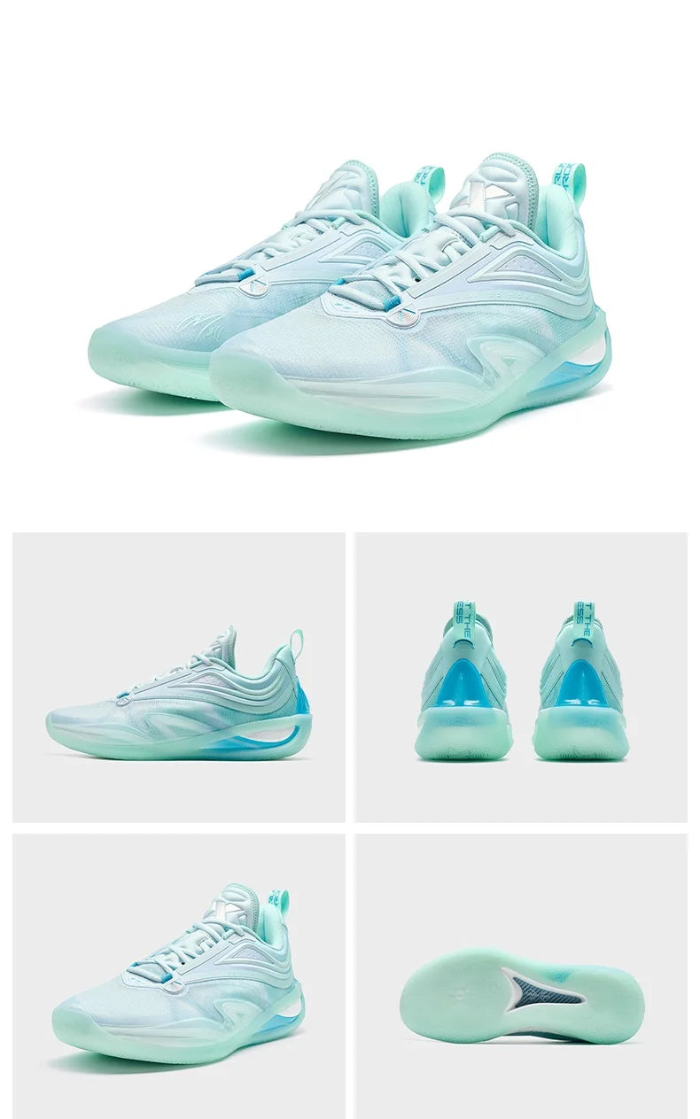 Xtep Zhang Zhenlin 1.0 Basketball Shoes For Men  Winter Cushioning Sports Shoes Combat Mid Top Sneakers 976219120024