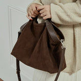 Genuine Leather Women Handbags Large Capacity Female Shoulder Crossbody Bag Fashion Cowhide Commuting Big Totes Bolsas