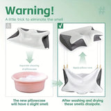 Ergonomic Neck Pillow for Side, Back, and Stomach Sleepers - Contoured Design, Soft Yet Firm Support, Shoulder Relaxation