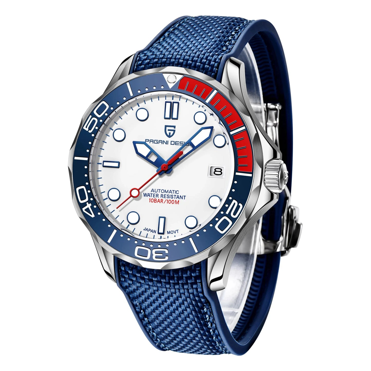 PAGANI DESIGN Men's Watches Luxury Automatic Watch For Men 2025 New 100M Waterproof Mechanical Wrist watch Men Sapphire crystal