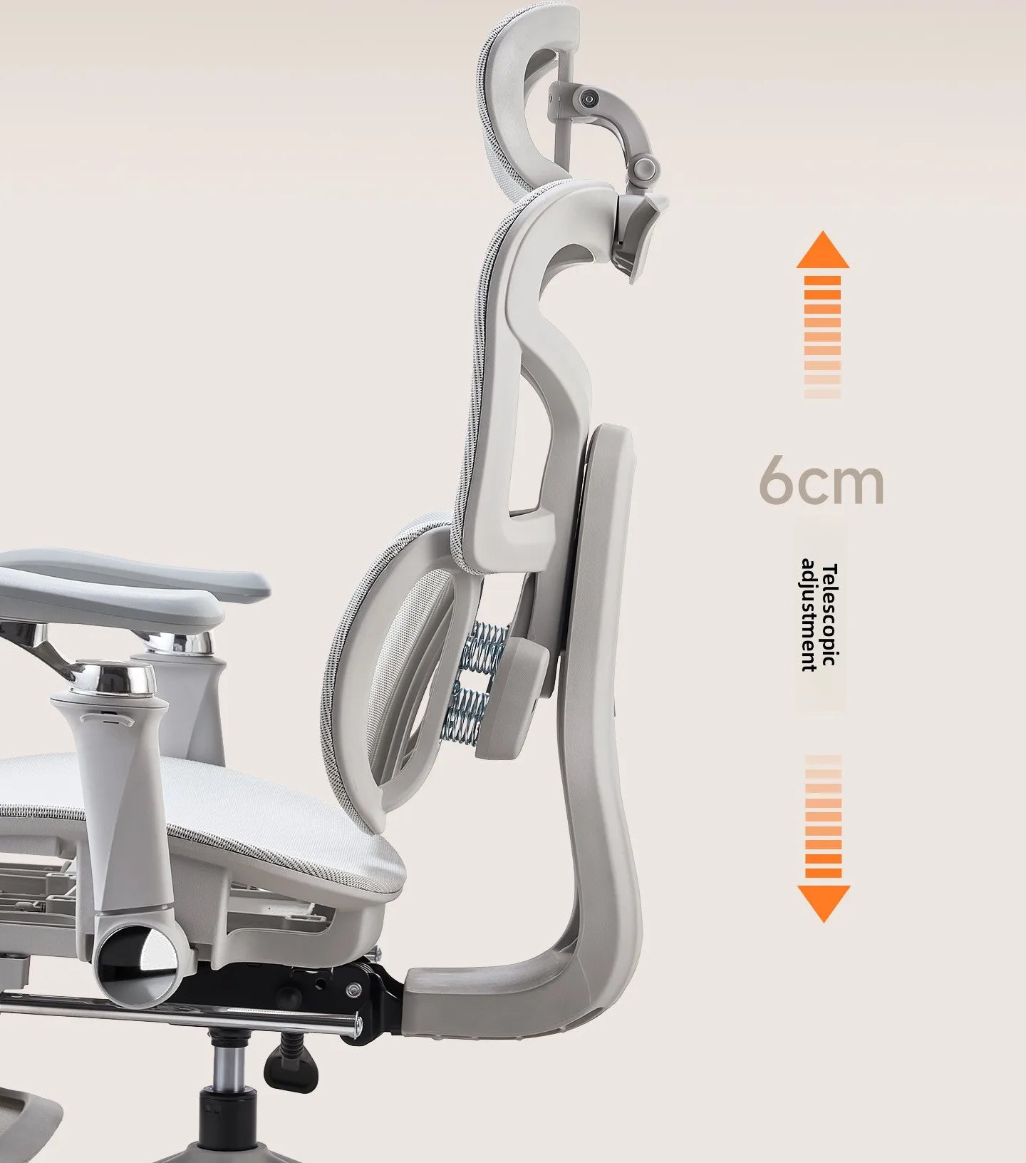 Ergonomic Gaming Chair with 6D Armrest & Lumbar Support