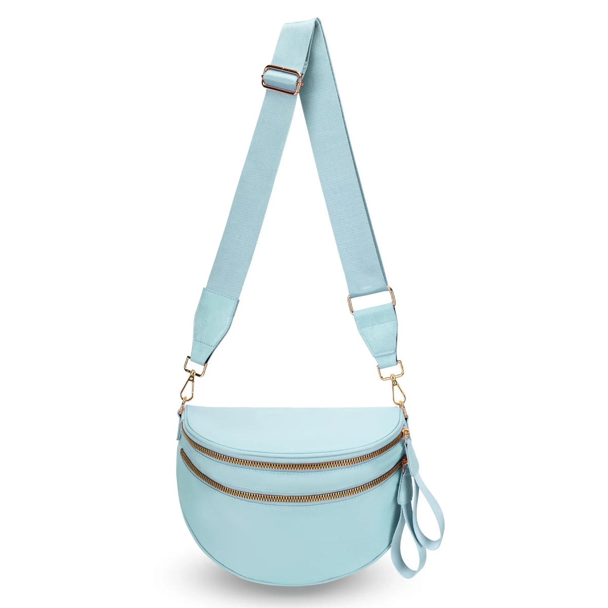 Women Checkered Bum Bag Casual Fanny Pack Large Capacity Crossbody Adjustable Strap Simple Shoulder Mommy Bag Daily Travel Tote