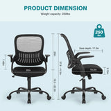 JHK Ergonomic Mesh Backrest Office Chair | Adjustable