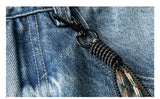 Men's Loose Fit Denim Cargo Jeans