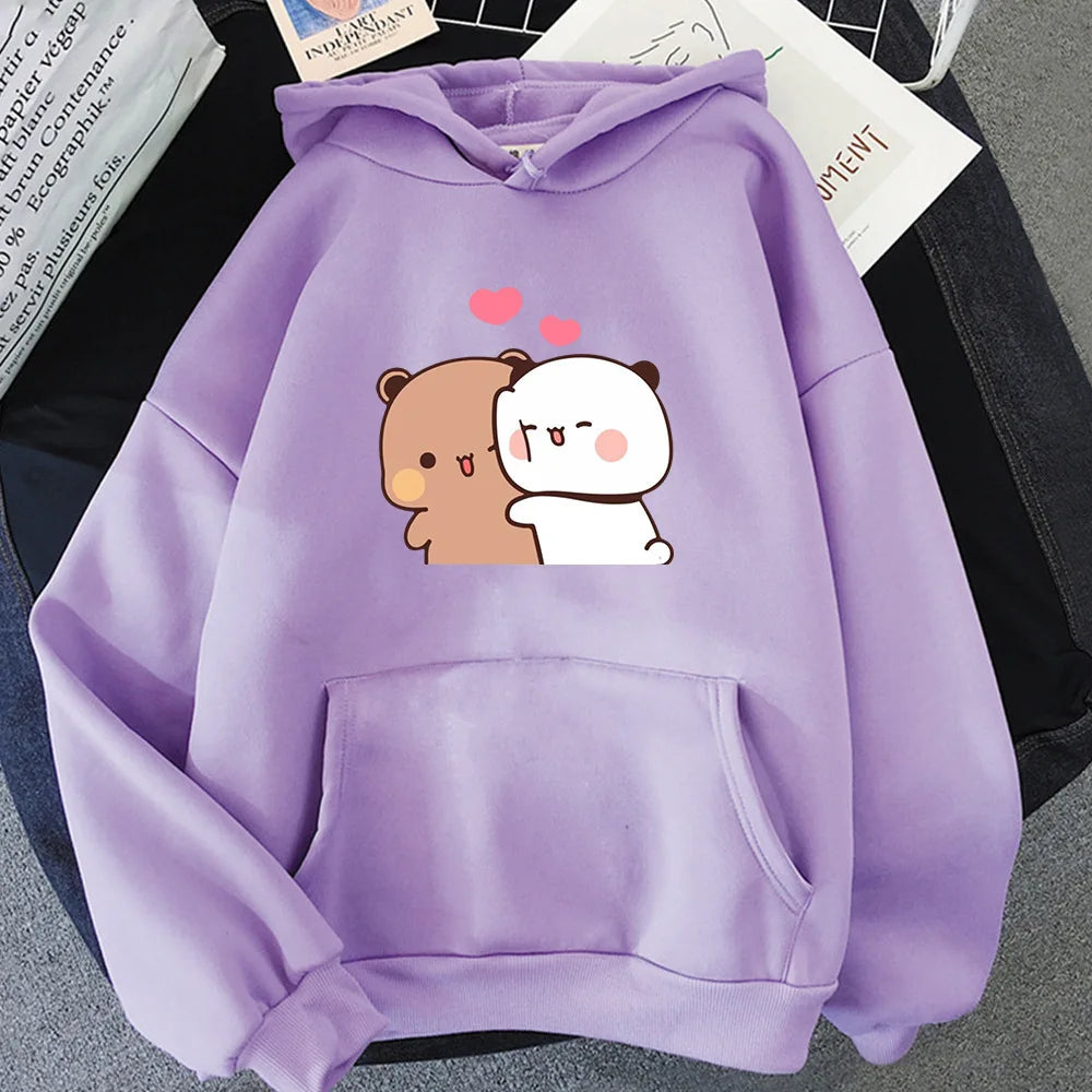 Cute Dudu Anime Hoodie – Unisex Casual Spring & Autumn Pullover