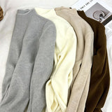 Women's Mock Neck Slim Fit Knit Sweater