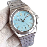 Tandorio New Black Luxury Business Engineer Style Men's Mechanical Watch Sapphire Glass 100m Waterproof NH35A Automatic Watches