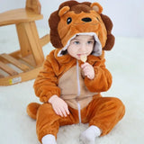Cozy Lion King Baby Kigurumi Jumpsuit