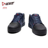 LEHTF Men's Breathable Lace-Up MTB Cycling Shoes