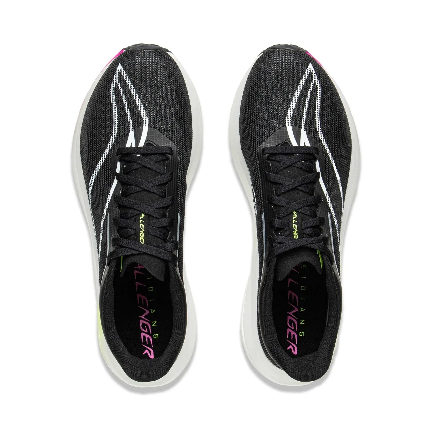 Li-Ning Women's FEIDIAN 5 CHALLENGER Racing Running Shoes CARBON-FIBER PLATE BOOM Cushion Sport Shoes Breathable Sneaker ARMV002