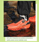 ONEMIX Outdoor Running Sneakers Men Elastic Trail Shoes Lightweight Breathable Women Sneakers Couple Casual Waterproof Shoes