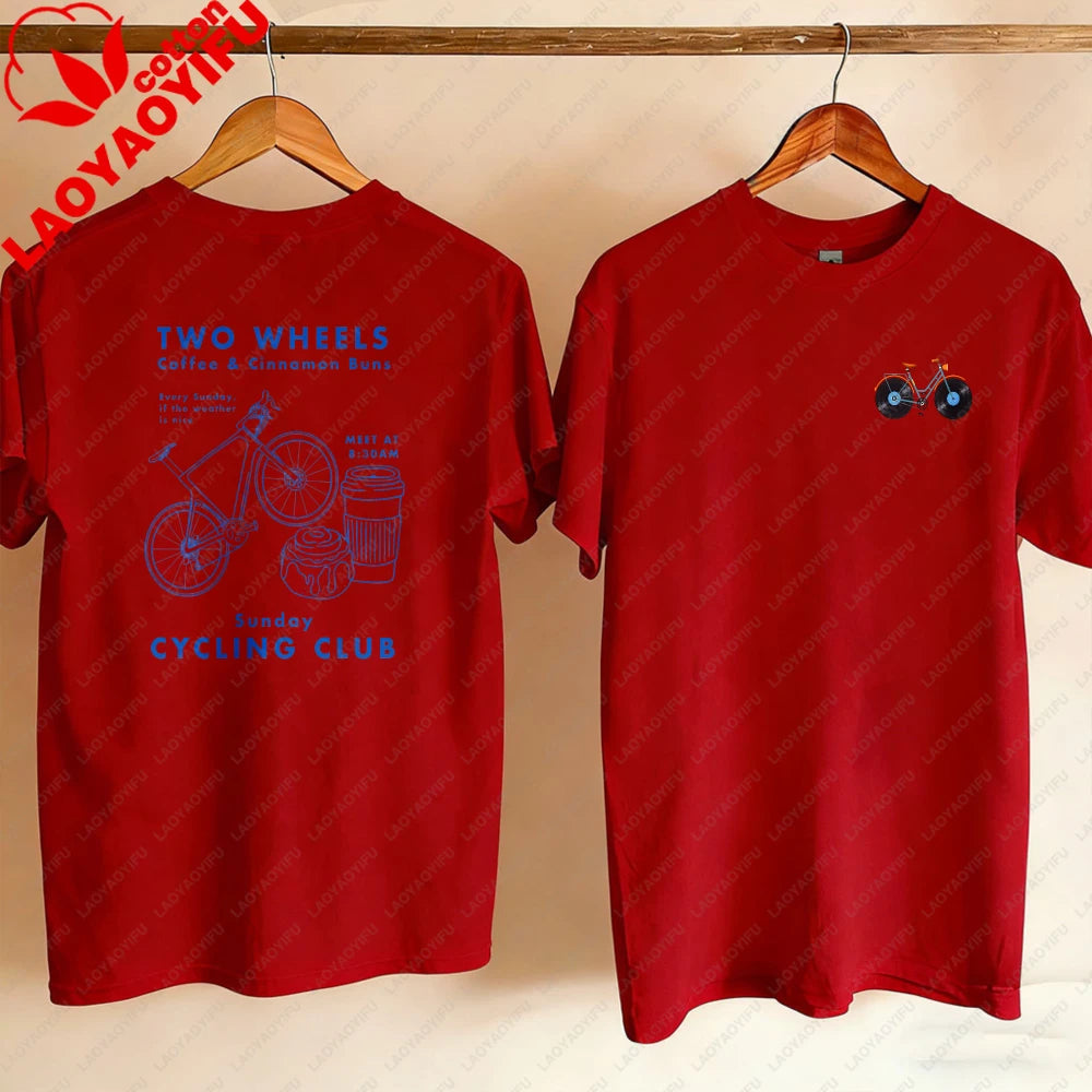 Sunday Cycling Club Cotton Graphic T-Shirt