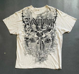 Men's Gothic Skull Print Breathable Street T-Shirt