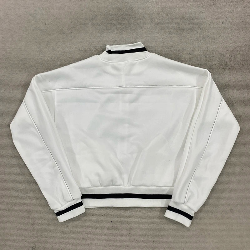 Korean Cartoon Baseball Jacket – Girls Kawaii Zip-Up