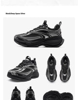 Xtep Basque 2 Casual Shoes for Men Height-increasing Mesh Cushioning Retro Millennium Daddy Female Shoes 875219320012