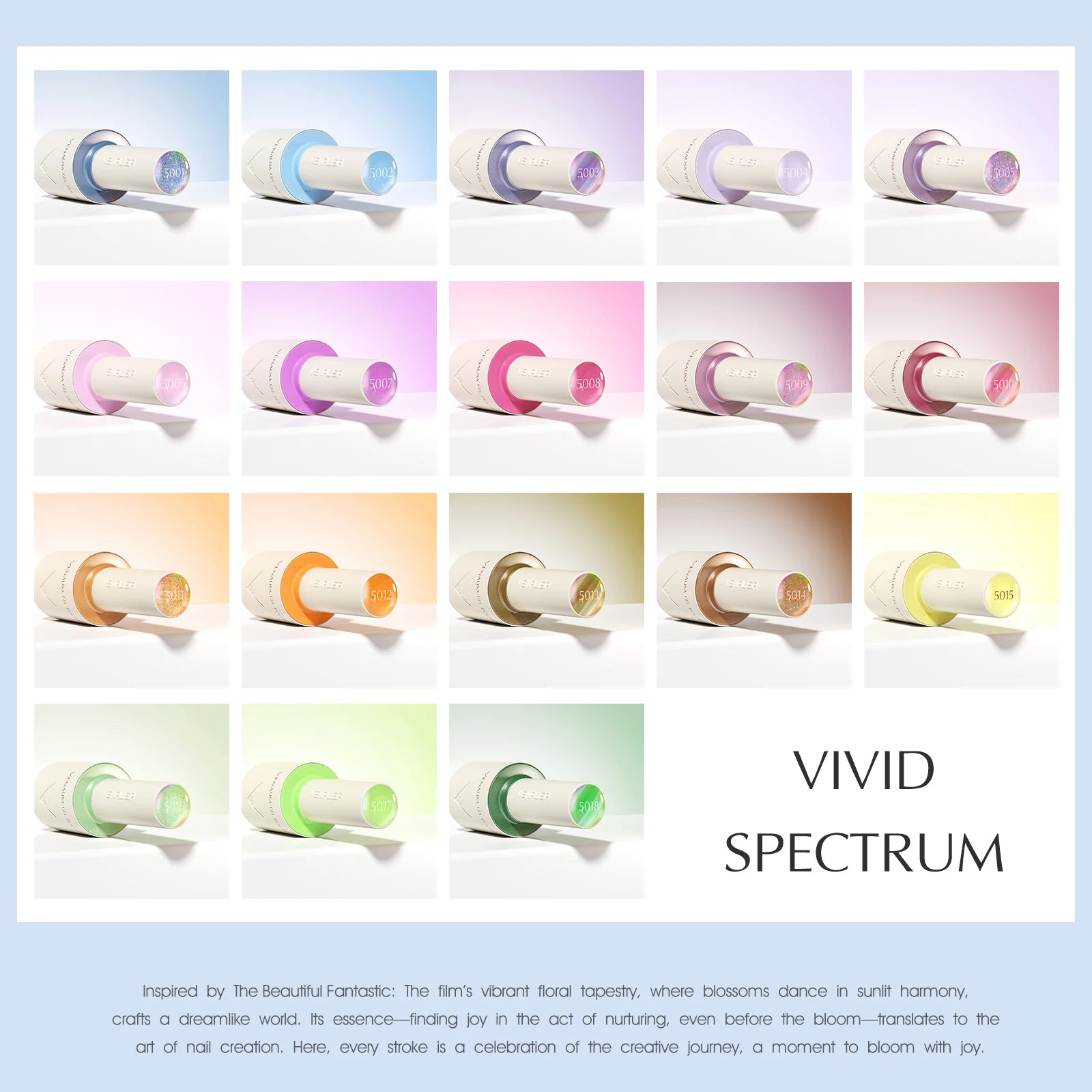 1Set VENALISA VIP Whole Set 10ml HEMA TPO Free Vegan Nail Gel Polish Color Display Gel Varnish Nail Maincure Branded Suitcase
