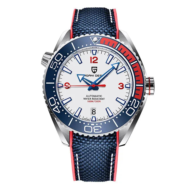 PAGANI DESIGN New PD-1679 Men's Watch Japan 8215 Movement Mechanical Watches Sapphire Glass 100M Waterproof Automatic Wristwatch