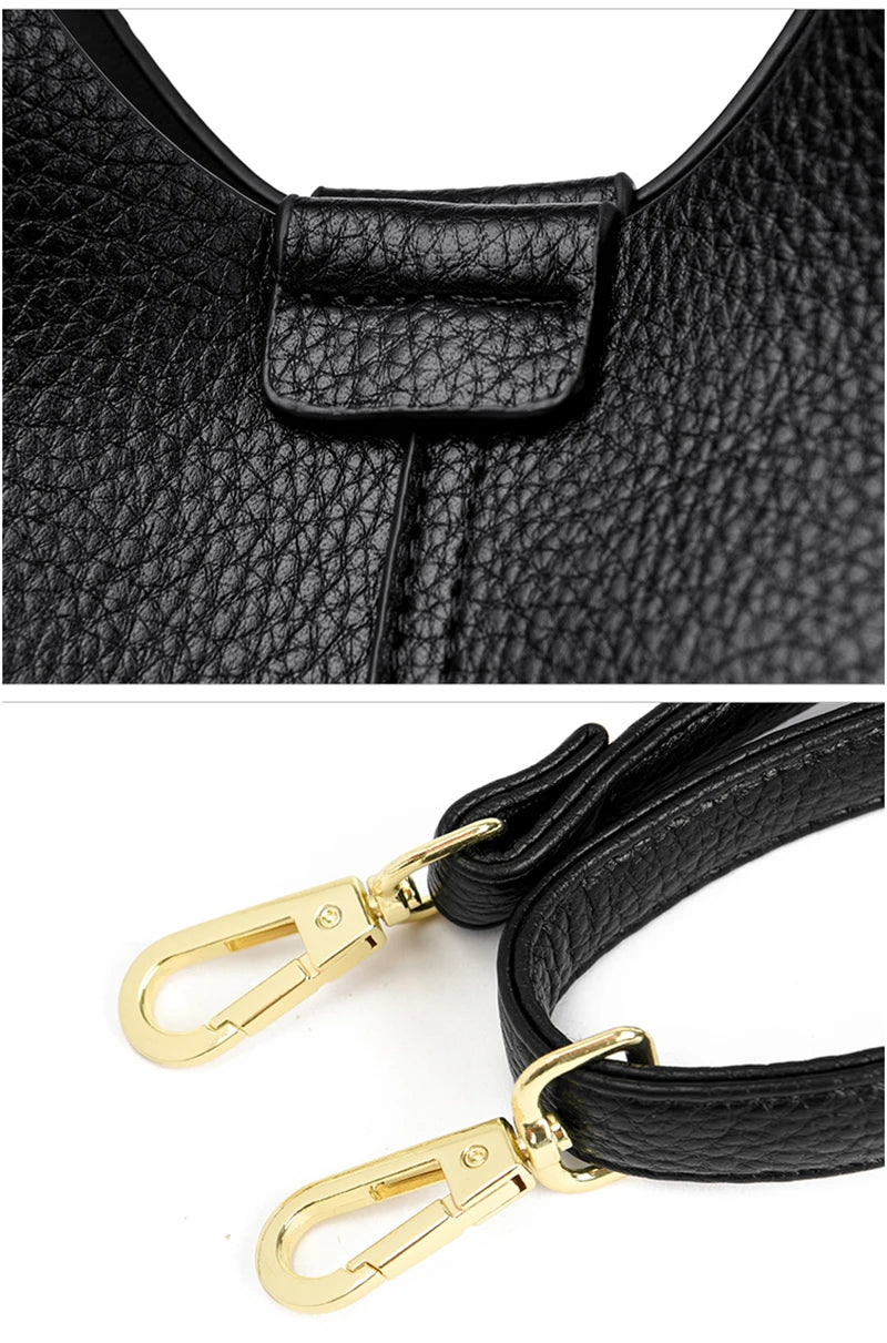 Brand High Quality Soft Leather Large Capacity Top-handle Bags Female Handbags Women Shoulder Crossbody Totes Messanger Bag Sac